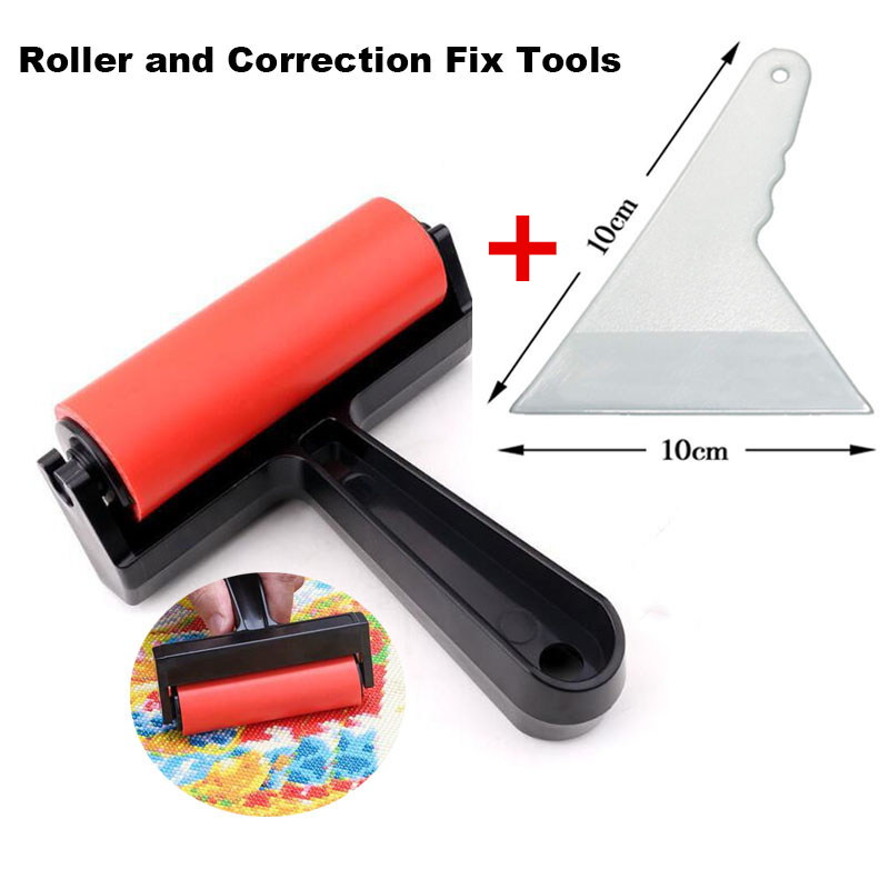 Embroidery Kit - New 5D Diamond Painting Roller Painting