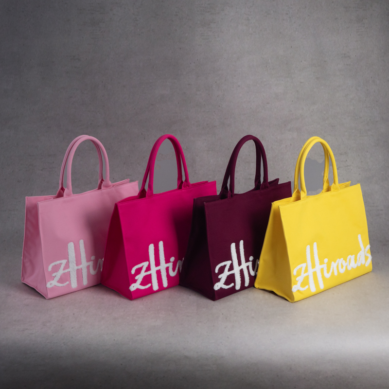 Embroidery Towel - Brand Recycled Cotton Tote Bag Eco-Friendly