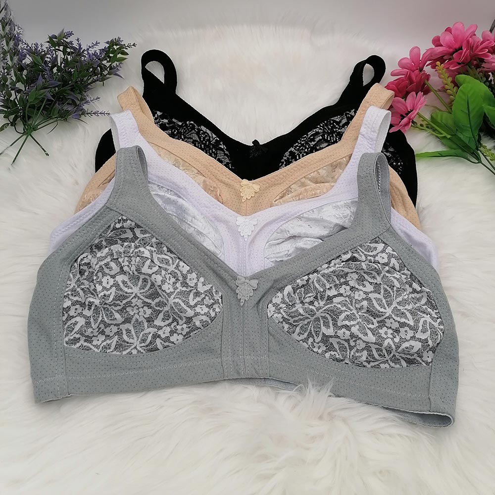 Women's Bra Large Cup C D E F  - огляд і ціна Embroidery Underwear