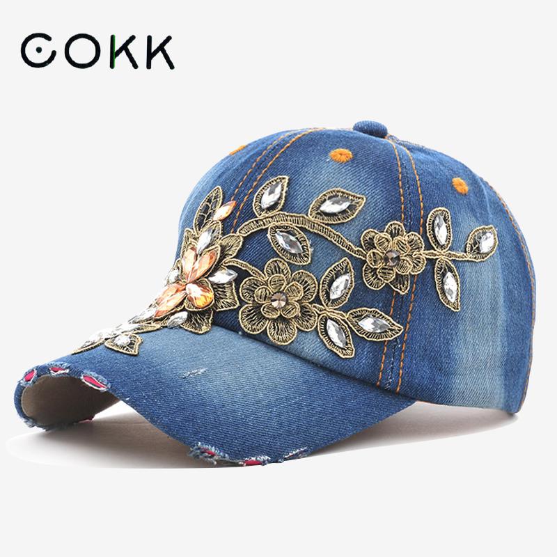 COKK Women's Baseball Cap Diam - огляд і ціна Embroidery On Jeans