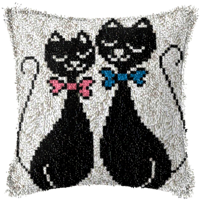 Animal Series Latch Hook Set E - огляд і ціна Printed Embroidery Kit