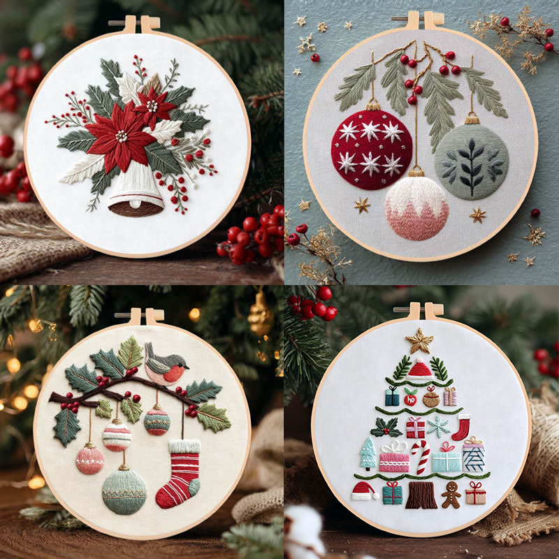 DIY Embroidery Christmas Tree  - огляд і ціна Embroidery Kit