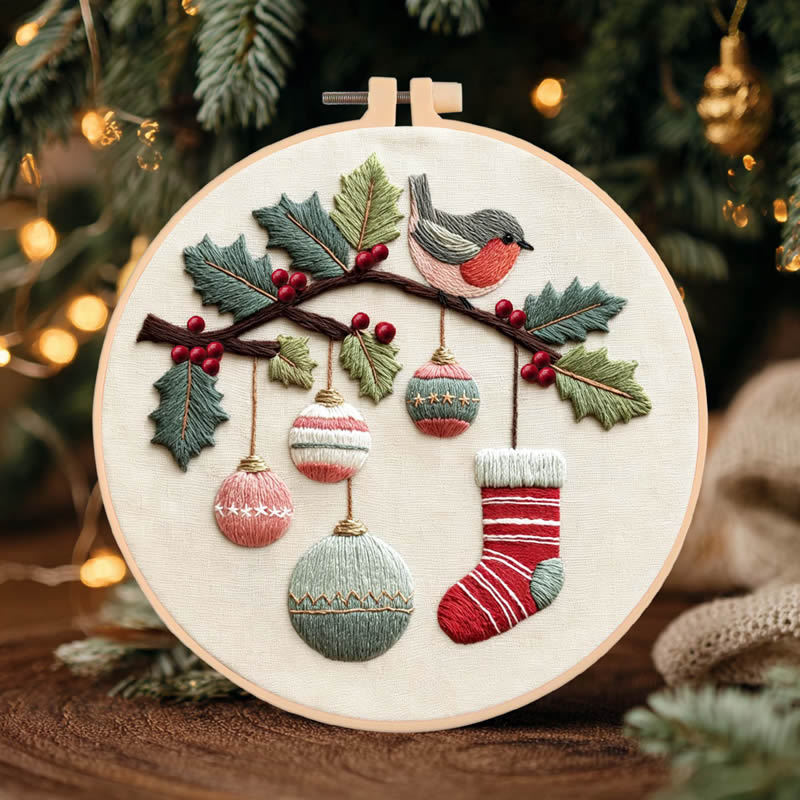 DIY Embroidery Christmas Tree  - огляд і ціна Embroidery Kit