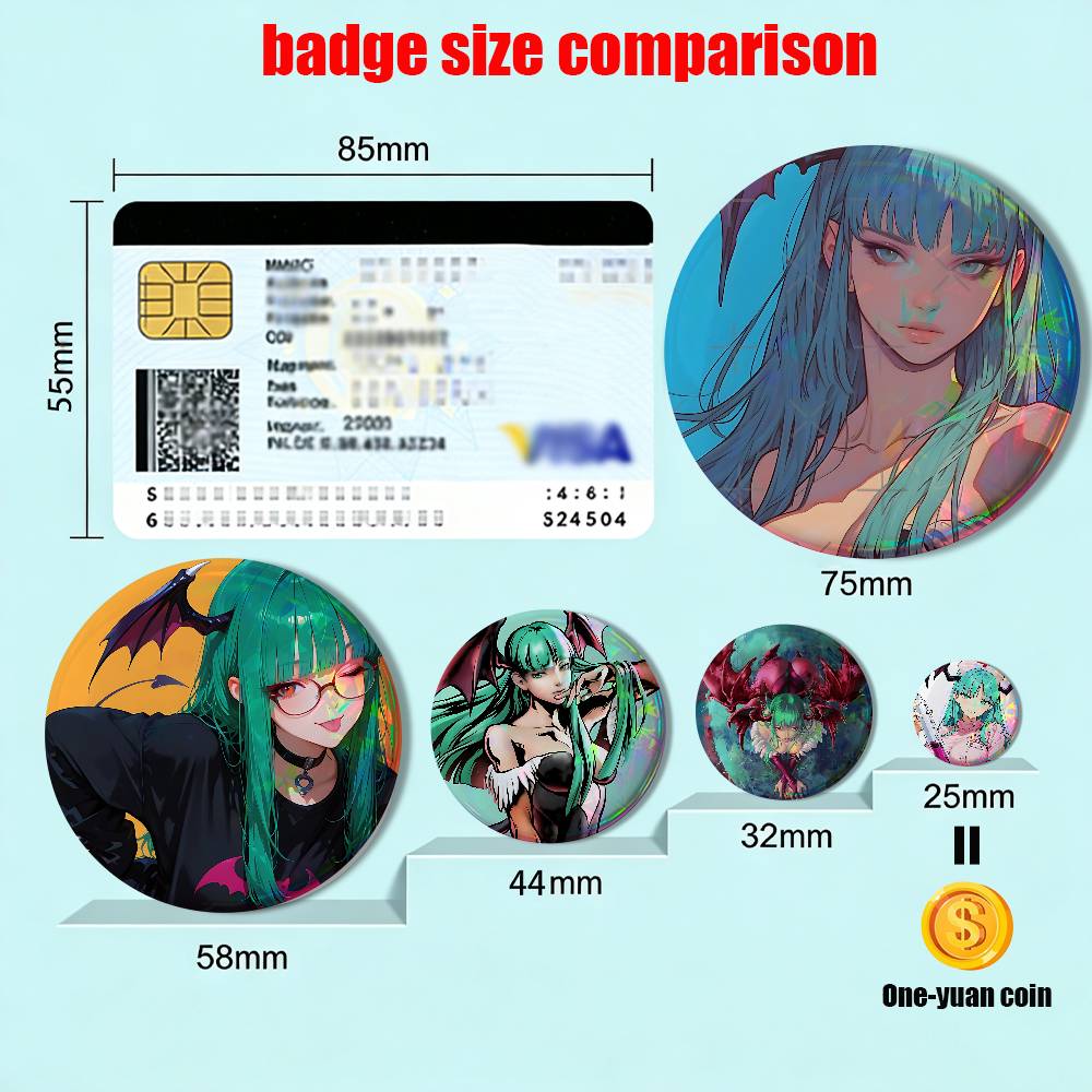 Demon Realm Morrigan Aensland  - огляд і ціна Embroidery Texture