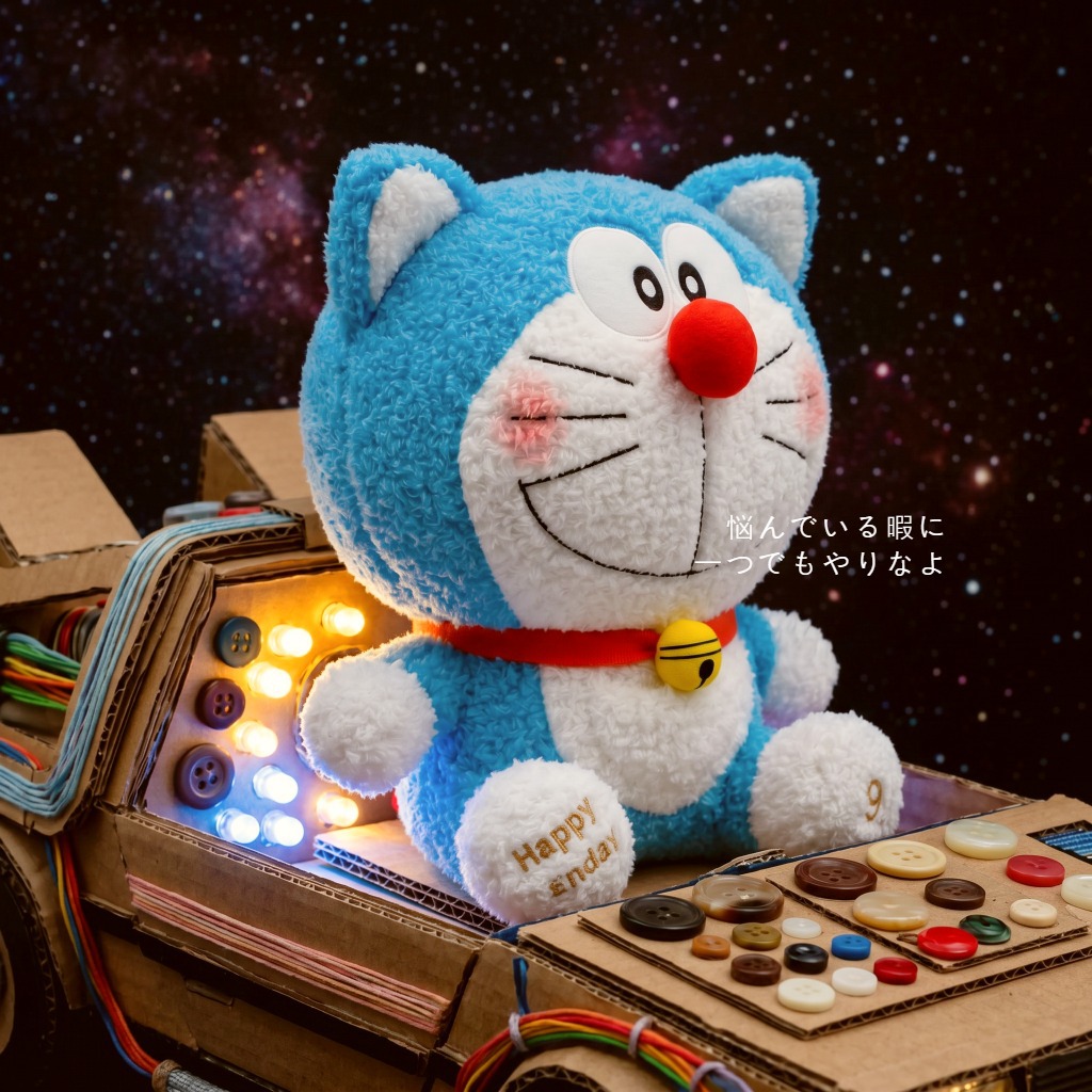 Cute Birthday Version Doraemon - огляд і ціна Embroidery Design Love