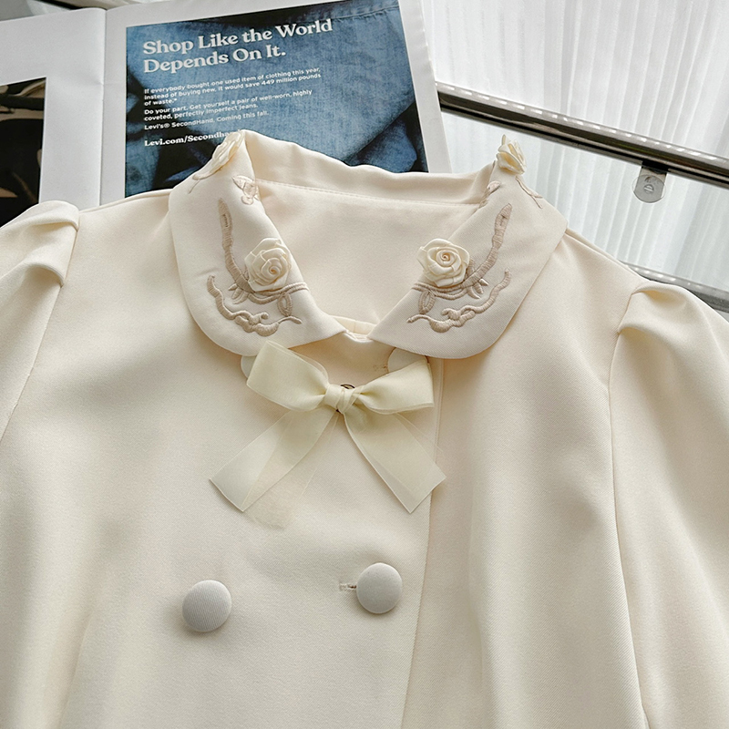 2 Piece Sets Women Handmade Fl - огляд і ціна Embroidery Jacket