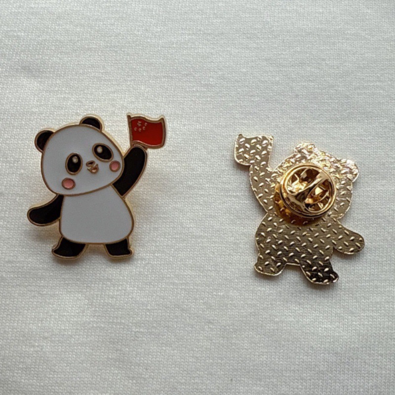 6pcs Cartoon China Panda Badge - огляд і ціна Embroidery Fabric