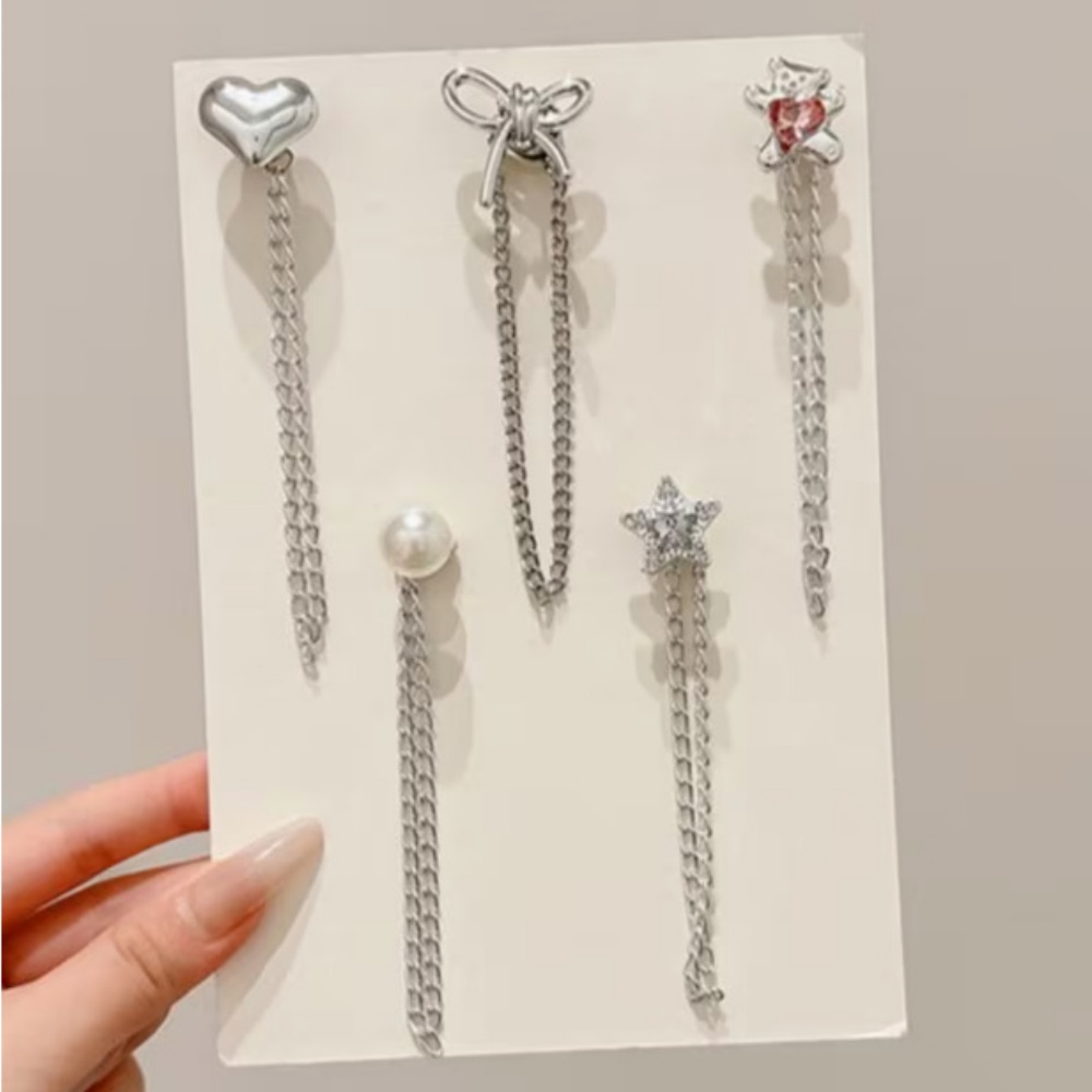 8 pieces of bow knot heart sta - огляд і ціна Embroidery Knot