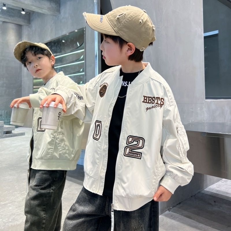 2025 New Boys Baseball Jacket  - огляд і ціна Embroidery Jacket