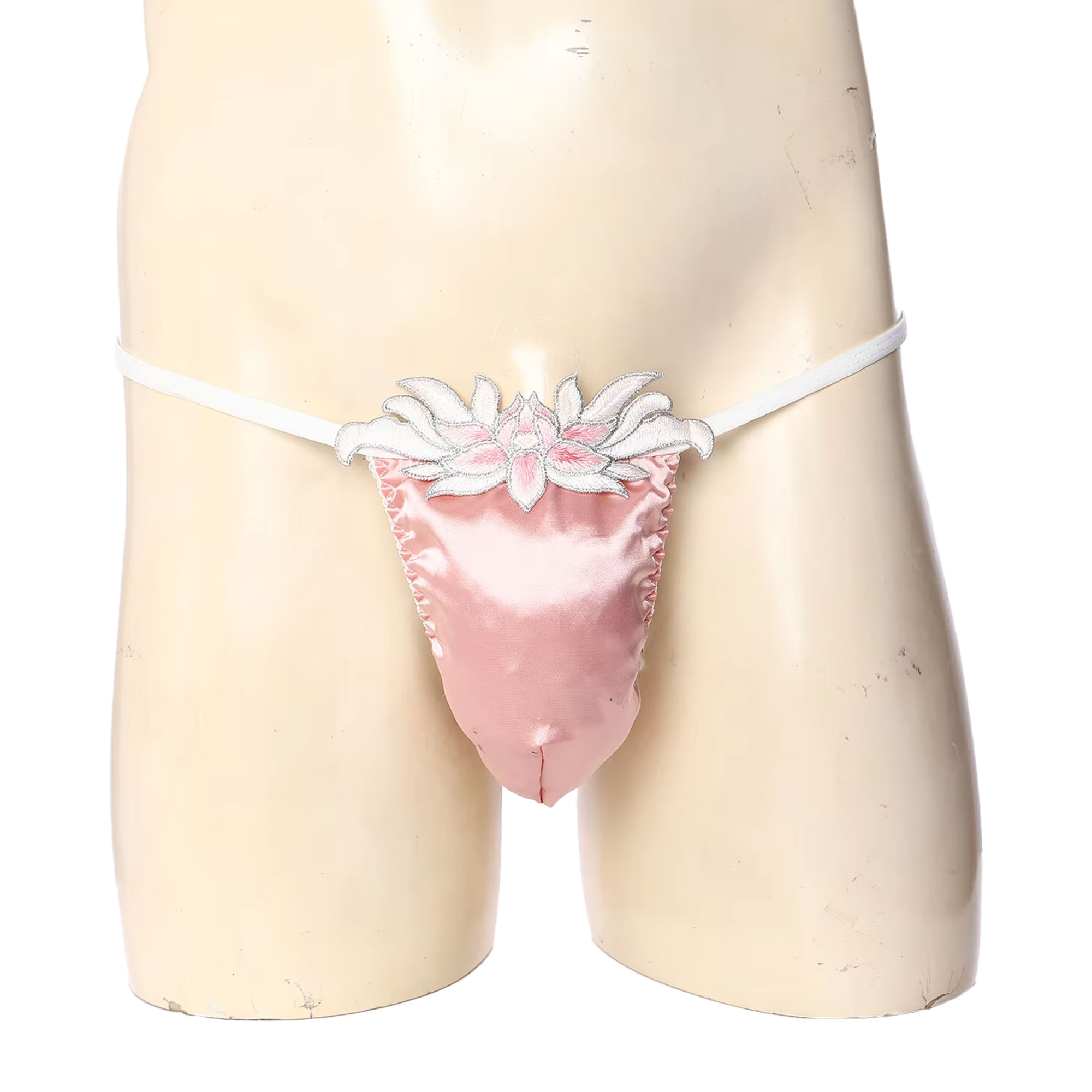 Sissy T-back Thongs Underwear  - огляд і ціна Embroidery Underwear