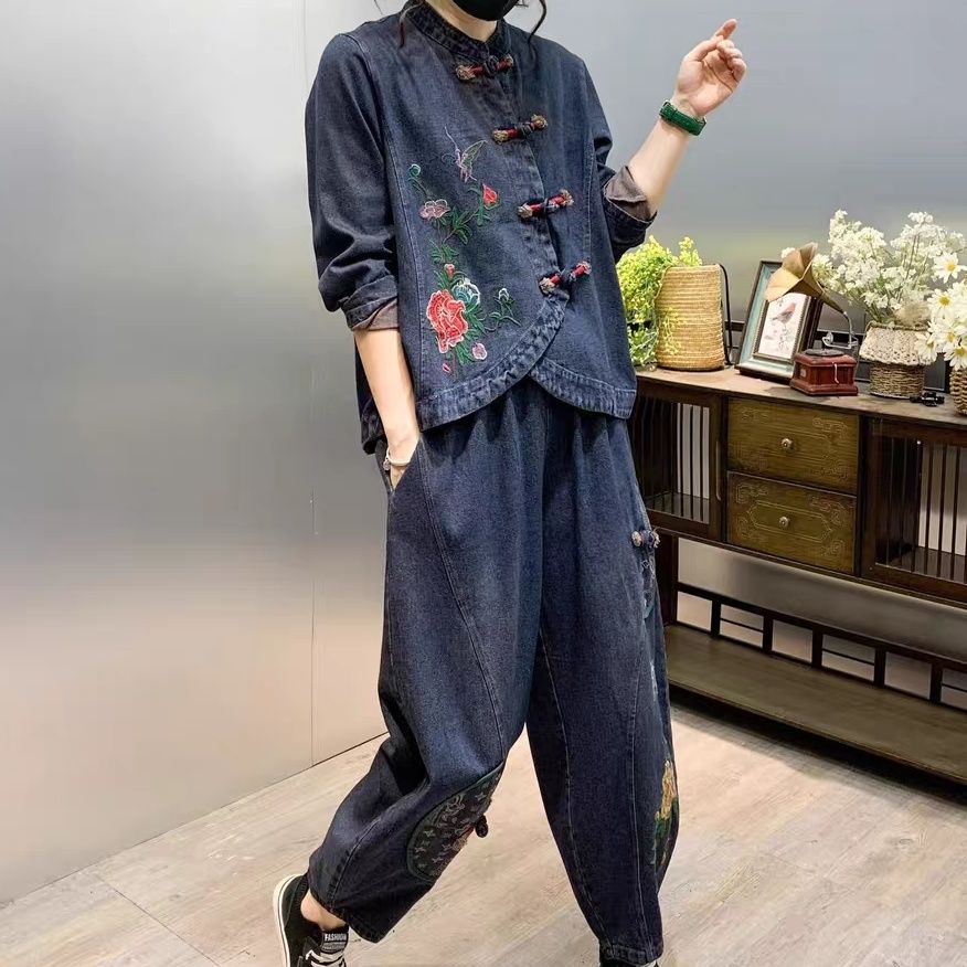 Vintage Button Loose Embroider - огляд і ціна Embroidery On Jeans