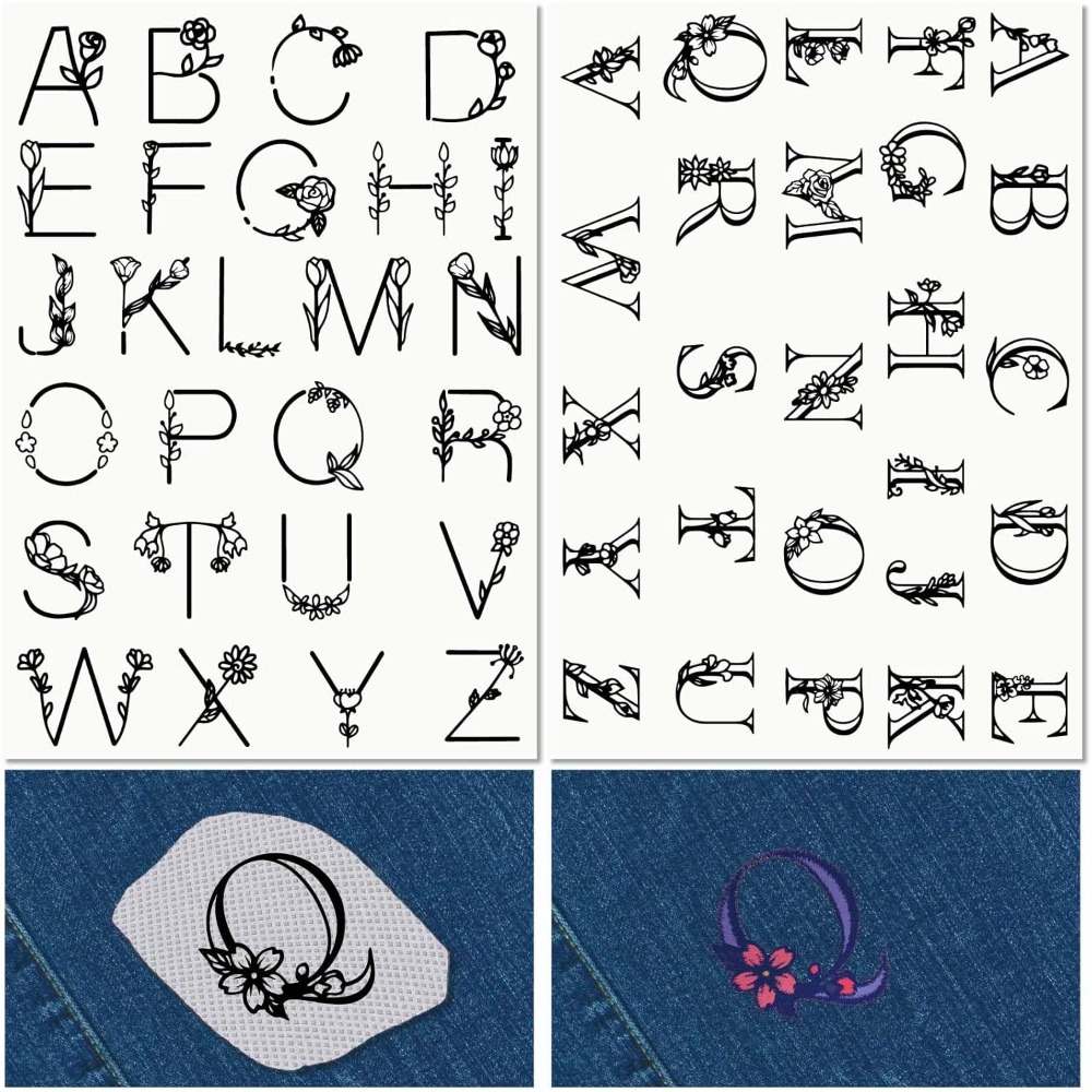 Letter A-Z Water Soluble Embro - огляд і ціна Embroidery Kit