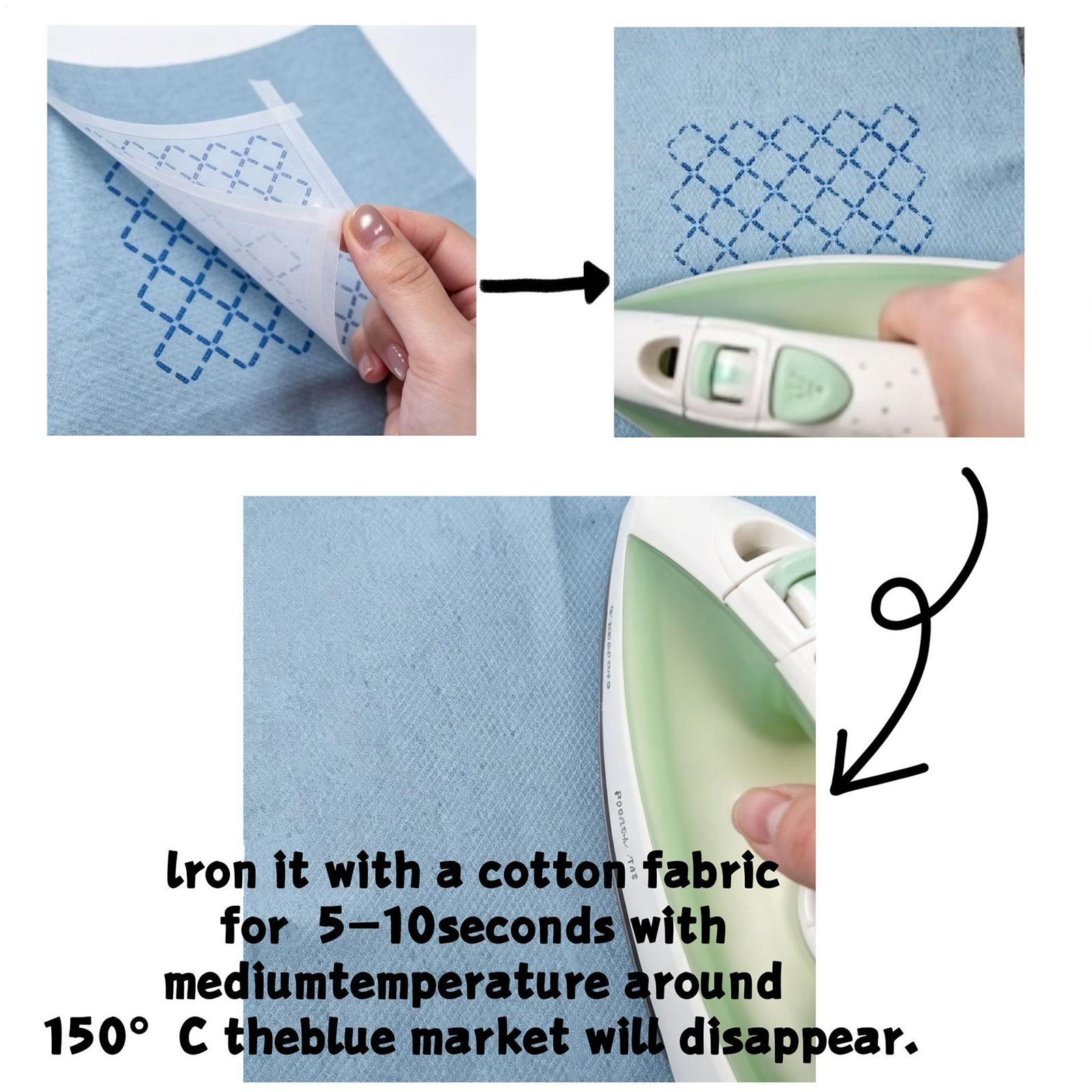 40g/can Heat Erasable Fabric C - огляд і ціна Embroidery Kit