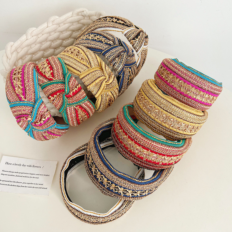 Women Girls Vintage Bohemian E - огляд і ціна Embroidery Knot