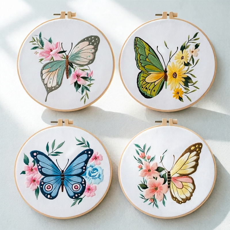 1pc 20X20CM 7.87 inch Embroide - огляд і ціна Embroidery Kit