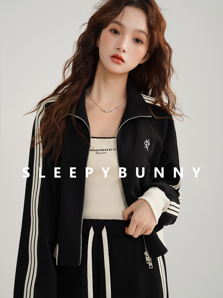 Vintage Sporty Casual Black Wh - огляд і ціна Embroidery Jacket