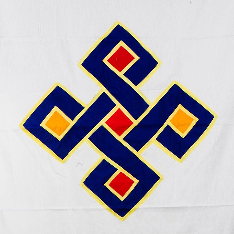 Tibetan Buddhist Door Curtain  - огляд і ціна Embroidery Knot