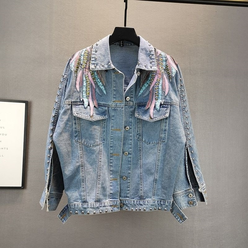 2026 New AutumnFashion Rivet W - огляд і ціна Embroidery On Jeans