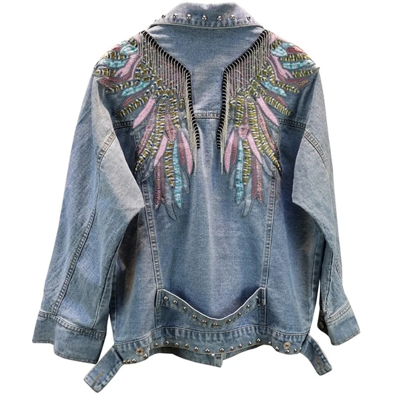 2026 New AutumnFashion Rivet W - огляд і ціна Embroidery On Jeans