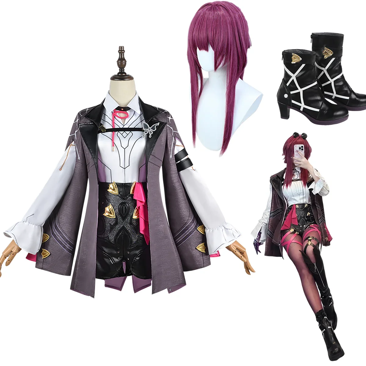 Honkai Star Rail Kafka Cosplay - огляд і ціна Embroidery Premium