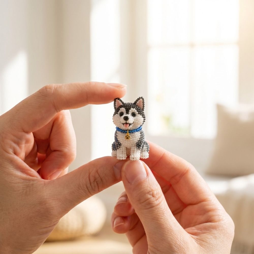 Handmade DIY Animal Bead Embro - огляд і ціна Embroidery Kit Set