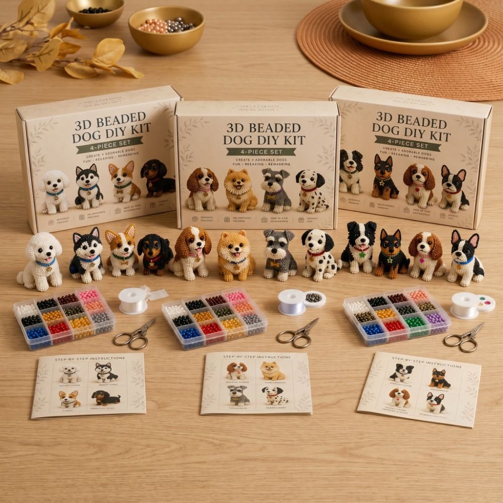 Handmade DIY Animal Bead Embro - огляд і ціна Embroidery Kit Set