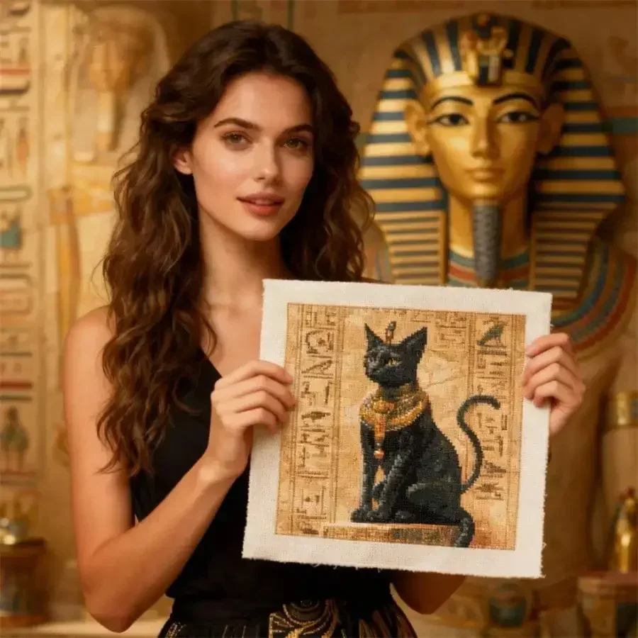Ancient Egypt cat New Style di - огляд і ціна Embroidery In Egypt