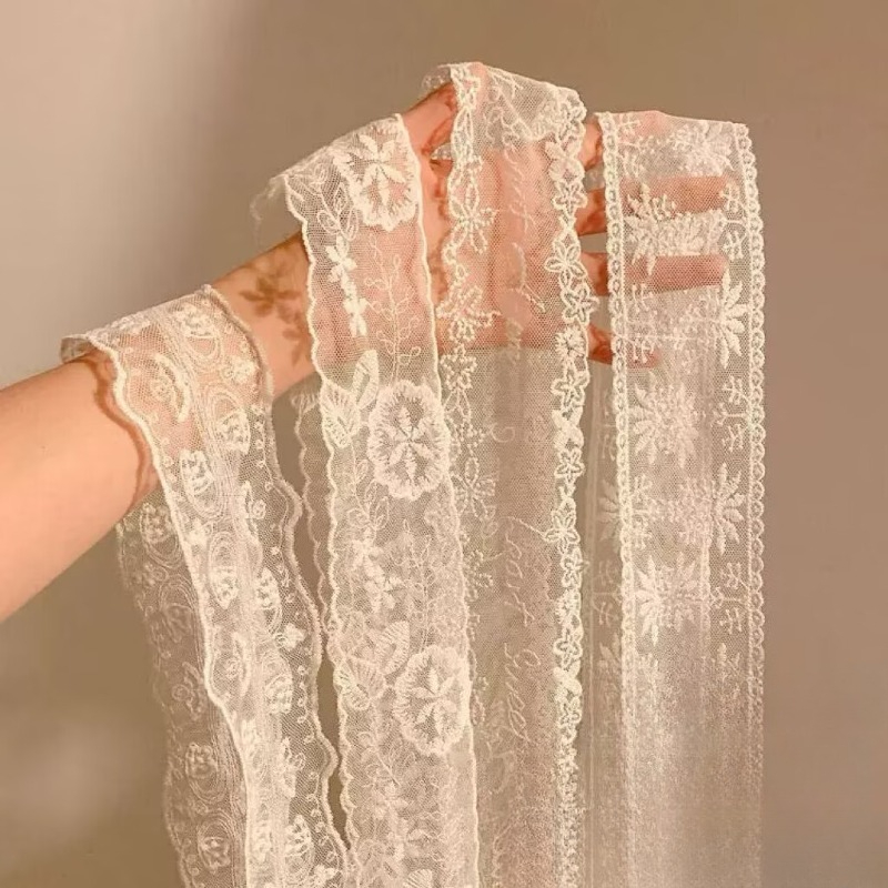 New Black White Long Lace Flow - огляд і ціна Embroidery Premium