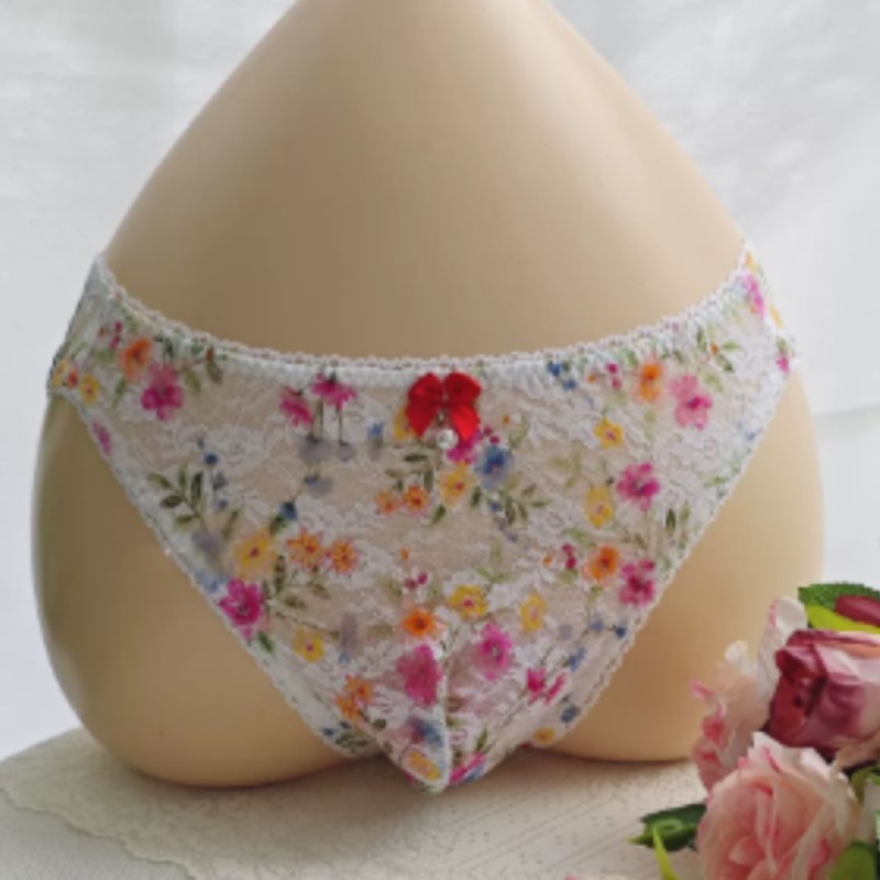 Sheer Sexy Man's Lace Panties  - огляд і ціна Embroidery Underwear