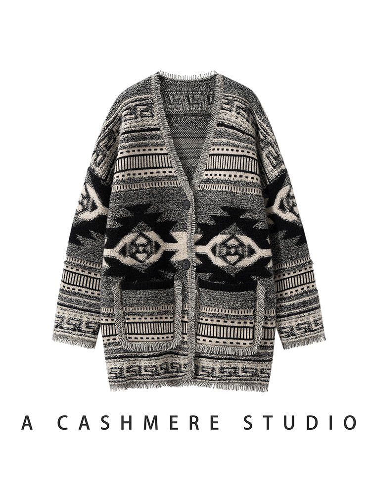 Bohemian Women's Cardigan Swea - огляд і ціна Embroidery Towel