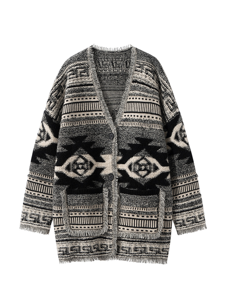 Bohemian Women's Cardigan Swea - огляд і ціна Embroidery Towel