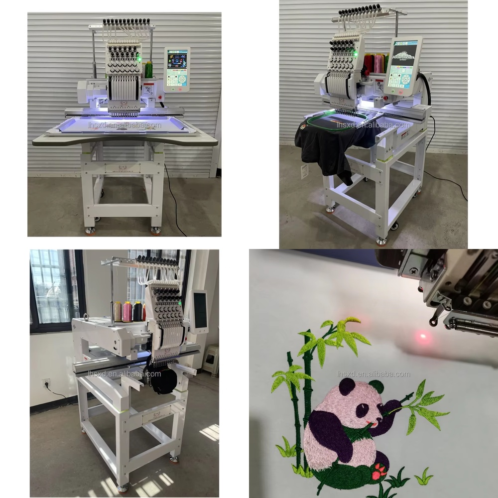 Single Head 12 15 Computerized - огляд і ціна Embroidery Machine Computerized