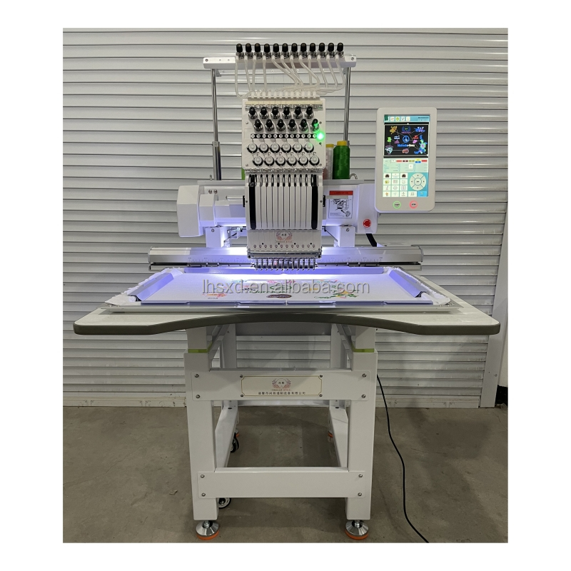 Single Head 12 15 Computerized - огляд і ціна Embroidery Machine Computerized