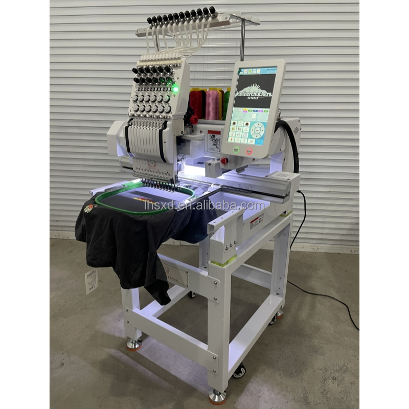 Single Head 12 15 Computerized - огляд і ціна Embroidery Machine Computerized