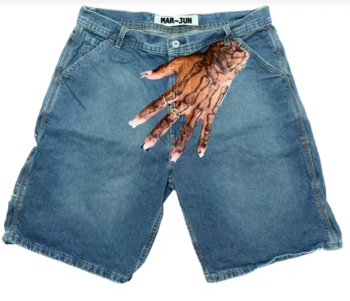 Deeptown Y2k Vintage Harajuku  - огляд і ціна Embroidery On Jeans