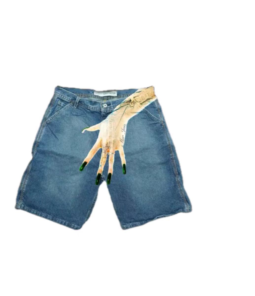 Deeptown Y2k Vintage Harajuku  - огляд і ціна Embroidery On Jeans