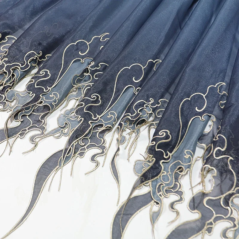 Chinese Style Embroidery Lotus - огляд і ціна Embroidery Fabric