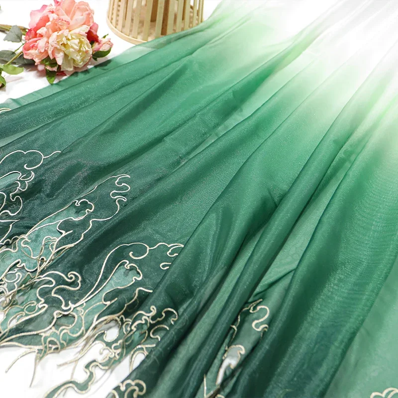 Chinese Style Embroidery Lotus - огляд і ціна Embroidery Fabric