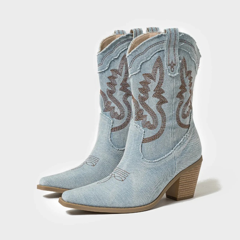 2025 Autumn and Winter Women's - огляд і ціна Embroidery On Jeans