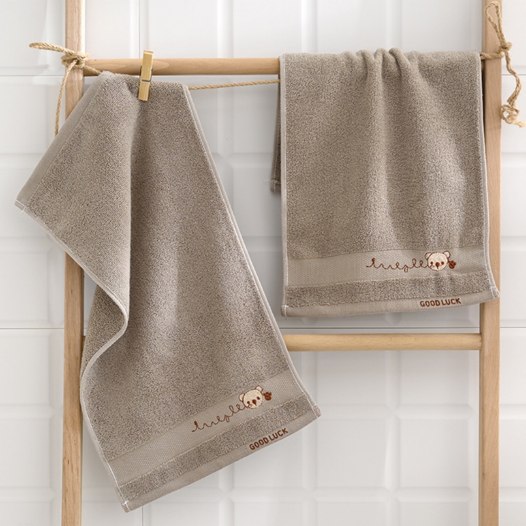 Kids Cotton Towel Cute Embroid - огляд і ціна Embroidery Towel