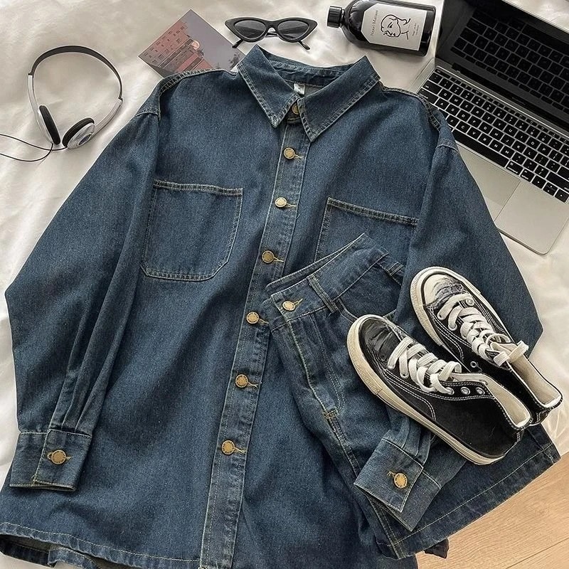Y2K Denim Skirt Set: Vintage J - огляд і ціна Embroidery Jacket