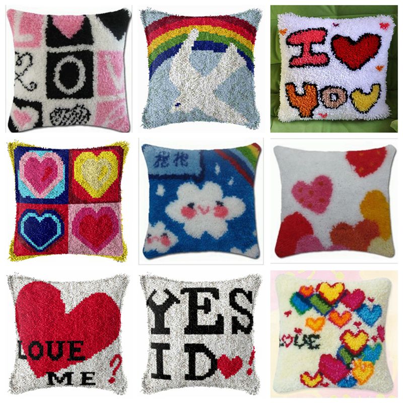 Rainbow Love Series Latch Hook - огляд і ціна Printed Embroidery Kit