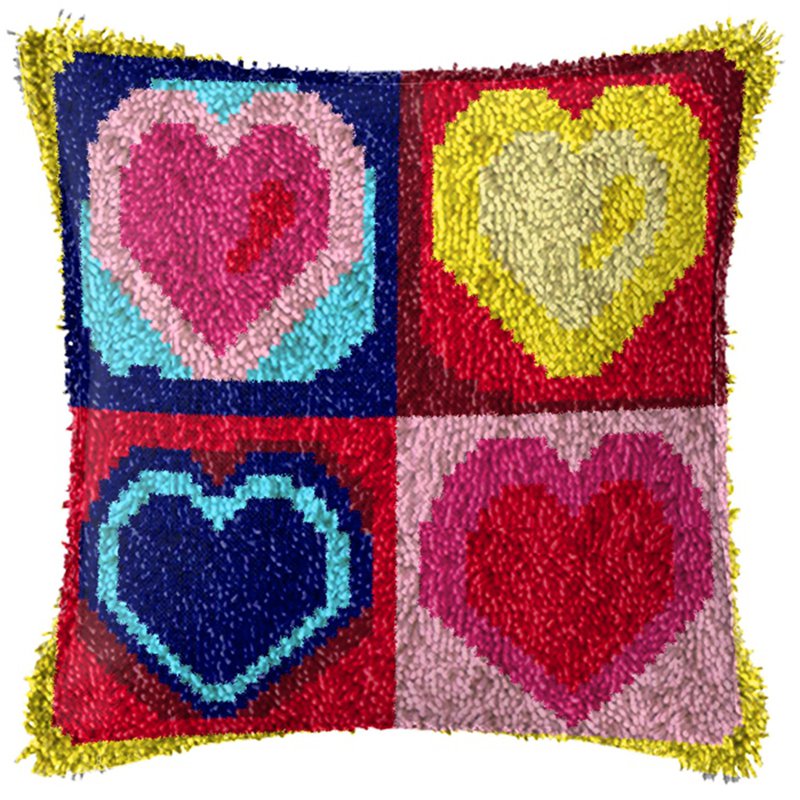 Rainbow Love Series Latch Hook - огляд і ціна Printed Embroidery Kit