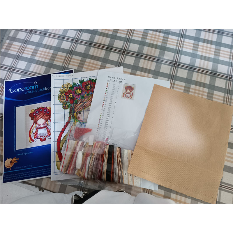 Cross Stitch Kit for DIY Needl - огляд і ціна Embroidery Design Love
