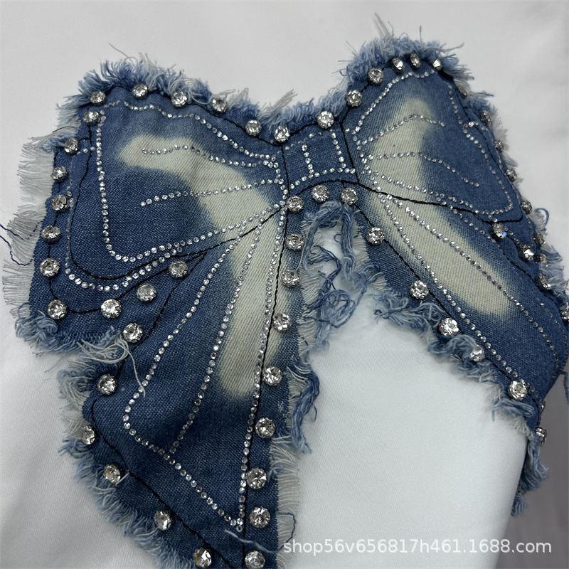 New Spring Summer Loose Women  - огляд і ціна Embroidery On Jeans