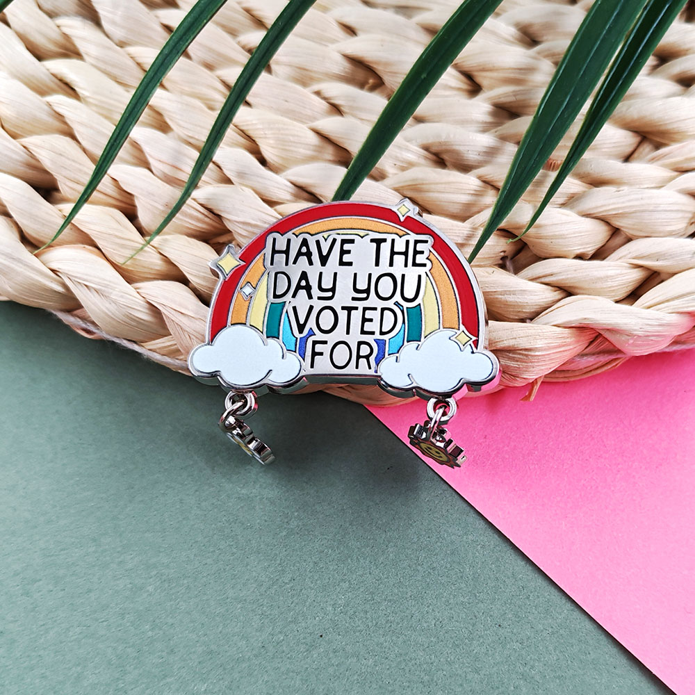 Have The Day You Voted for Bro - огляд і ціна Embroidery Texture