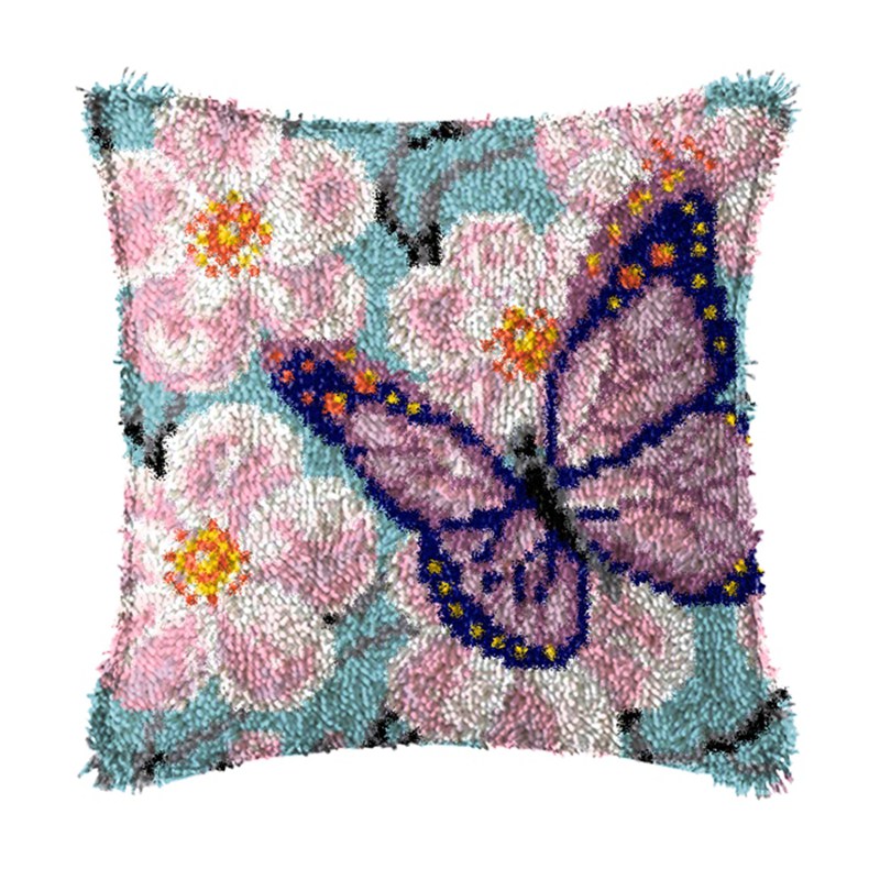 Flowers Plant Latch Hook Kit K - огляд і ціна Printed Embroidery Kit