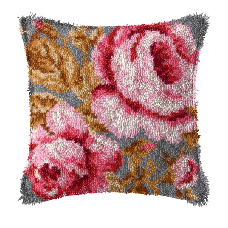Flowers Plant Latch Hook Kit K - огляд і ціна Printed Embroidery Kit