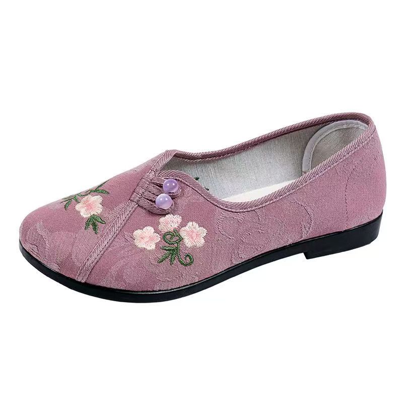 Chinese Style Women Flat sole  - огляд і ціна Embroidery Fabric