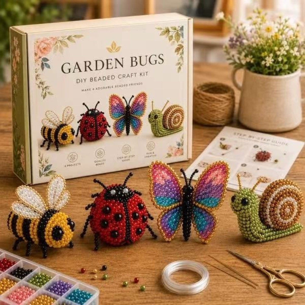 Handmade DIY Animal Bead Embro - огляд і ціна Embroidery Kit Set